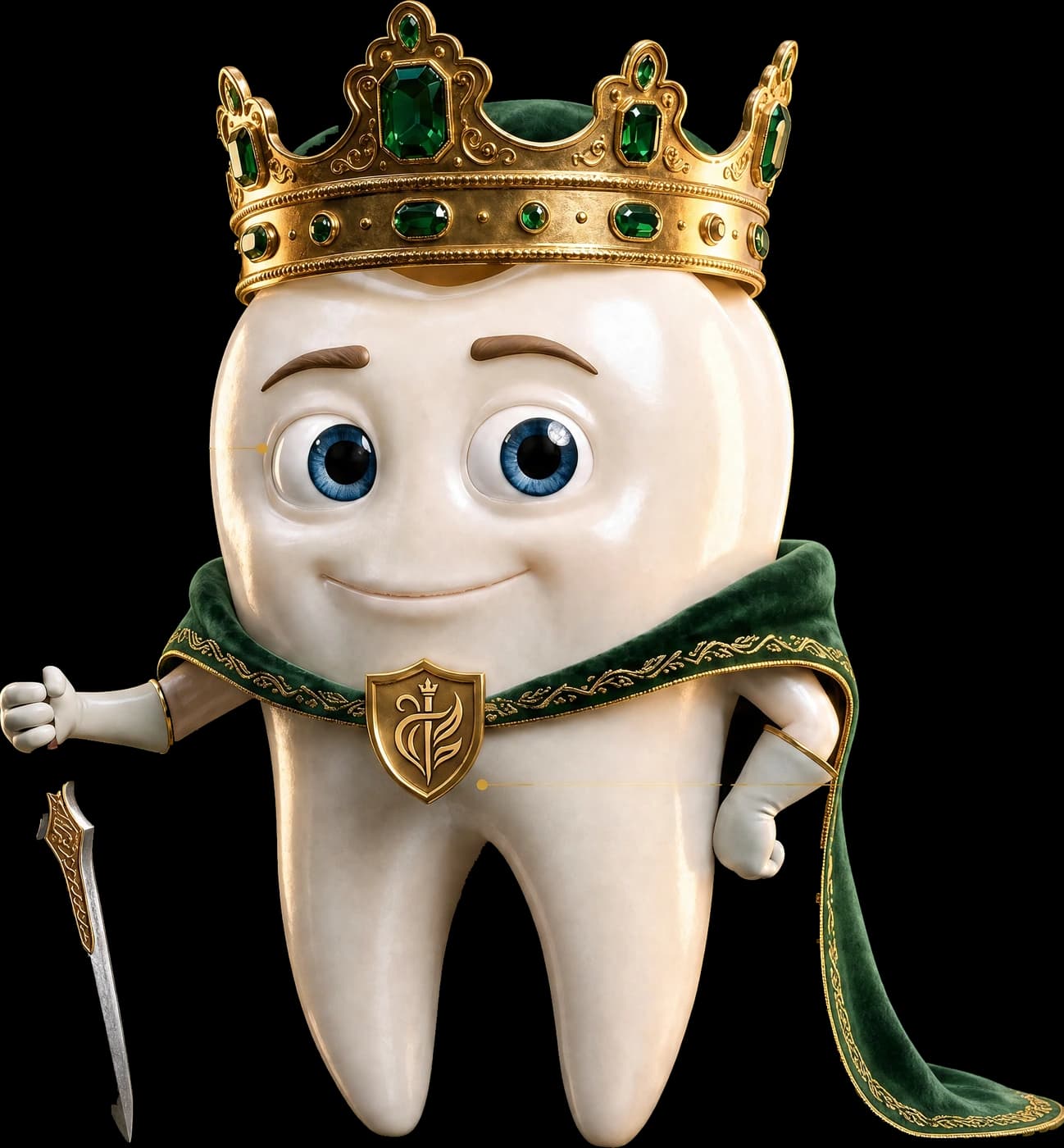 Rei Dentão, personagem da Excalibur Pay